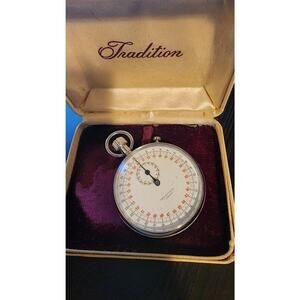 Vintage Traditions Stopwatch – Perfect Condition, Classic Timepiece
